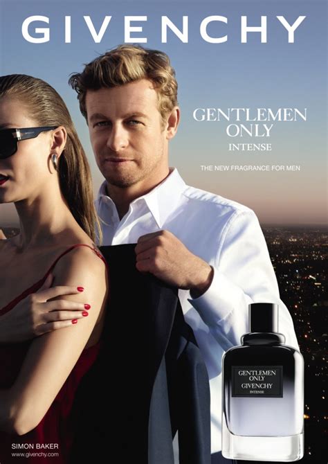 givenchy gentleman simon baker|simon baker givenchy.